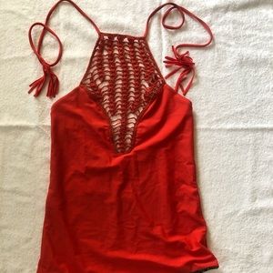 Acacia Teauhopoo in Red size L